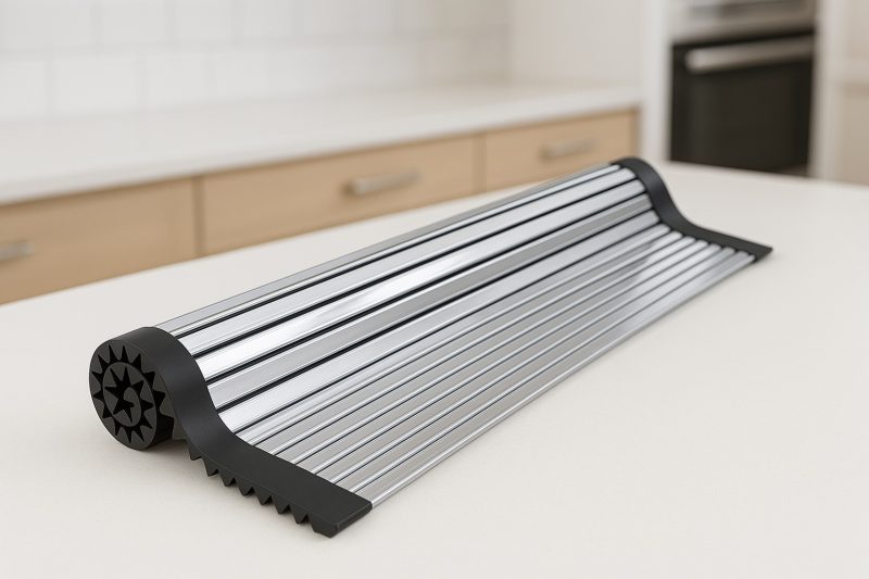 The iupilon 3-in-1 Rollable Stainless Steel Workspace